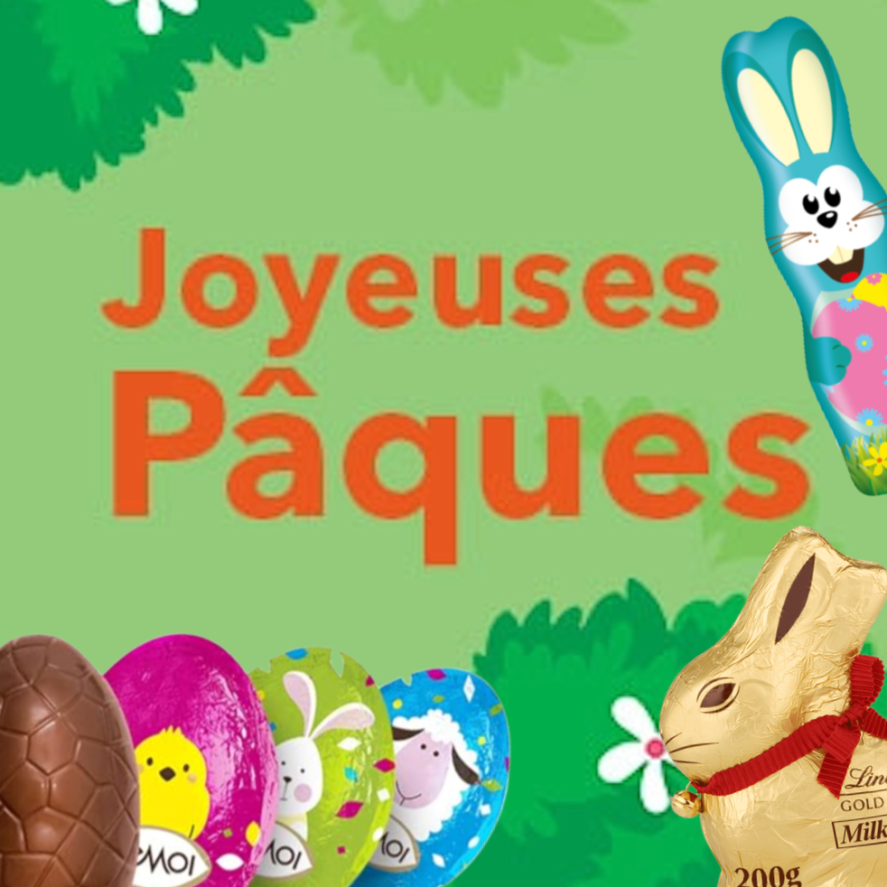 Joyeuses Pâques.