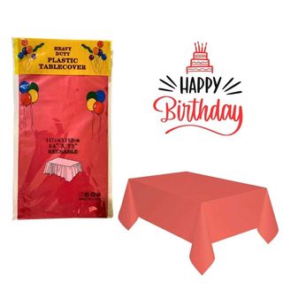 Nappe Fête d’anniversaire ROUGE