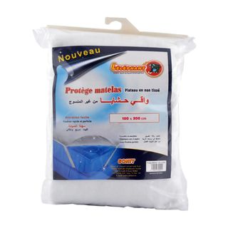 Sonit Protège Matelas 2 Places Blanc Dimensions: 140X190Cm