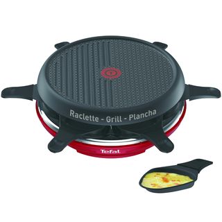 Tefal Raclette Clormania 6 Coupelles Rouge
