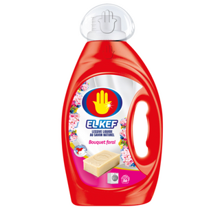 Lessive liquide machine floral 2,5L - EL KEF