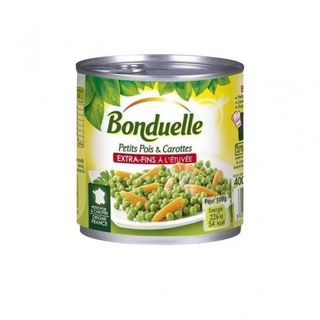 Petits pois et carottes 400g - BONDUELLE