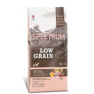 Spectrum Low Grain Rabbit, Turkey & Pumpkin For Large Breed Adult Dogs 12Kg