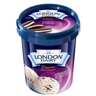 LONDON DAIRY COOKIES & CREAM 500ML