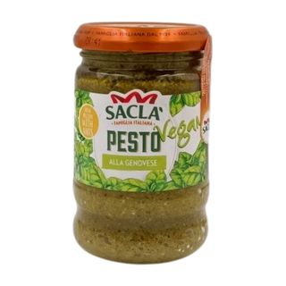 Sauce Pesto Au Basilic Sans Gluten 190G - Sacla
