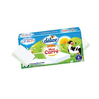 Fromage Carre 8 Portions Milkana Delice - 070