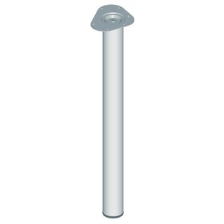 Pied De Meuble Rond Chrome 900Mm-838424-