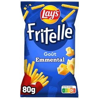 Chips Fritelle Emmental 80G Bn