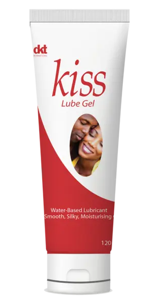DKT KISS Water-Based Lube Gel, 120ml