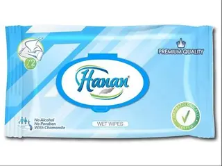 Hanan Wet Wipes 72 Pieces