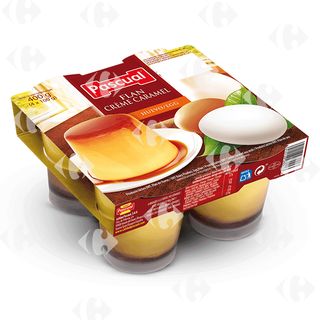 pascual flan creme caramel x4pcs