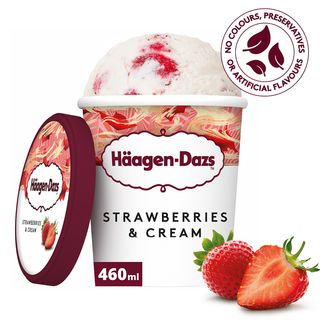 Haagen-Dazs Strawberries & Cream 460ml