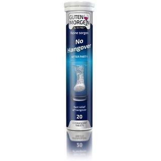 Guten Morgen No Hangover Effervescent Tablets, 20 Count