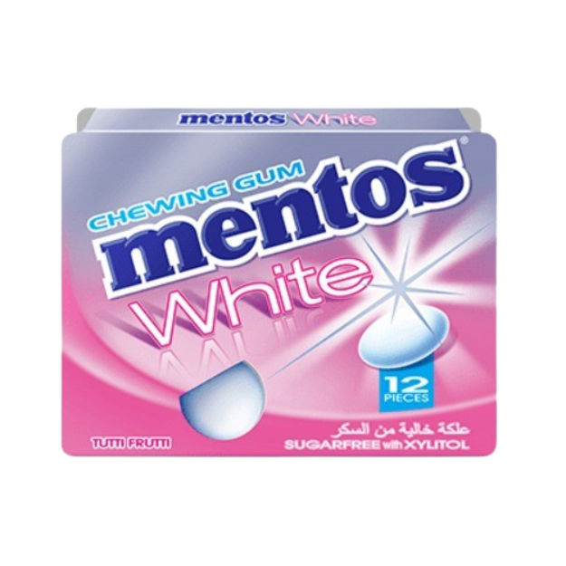Mentos White Gum Bubble Fresh With Xylitol 13.05G