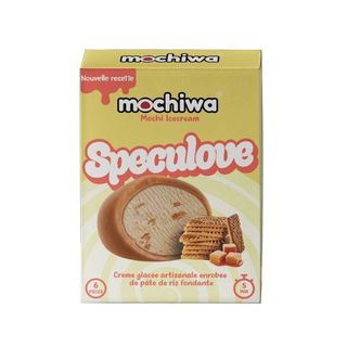 Mochiwa Mochi Speculoos Crème Glacé Artisanale 6 unités 210g