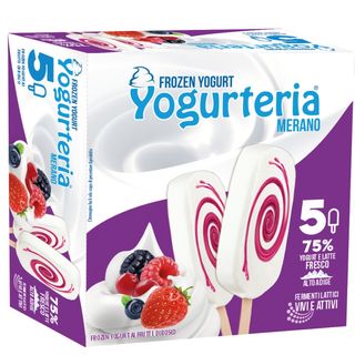 Yogurteria Bâtons de baies de yogourt congelés 5 x 50 g