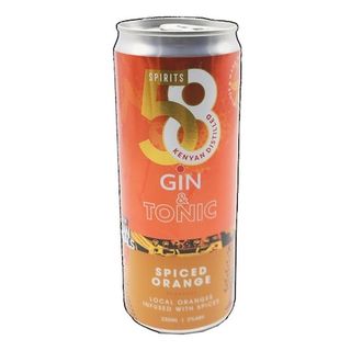 58 KO SPICED GIN&TONIC RTD 330ML