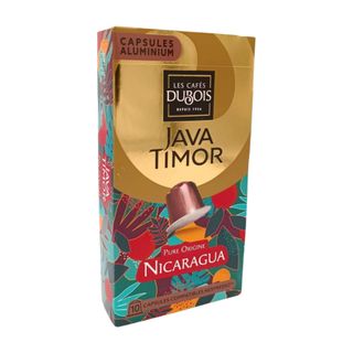 Café en Capsules Nicaragua Java Timor 10 unités