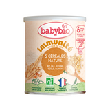 BABYBIO 3 CEREALES NATURE 220G