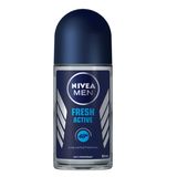 Nivea Men Fresh Active Roll On 50Ml