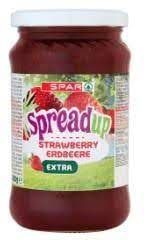 Spar Spreadup Strawberry Jam Extra 450G