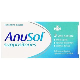 ANUSOL * 12 SUPPOSITORIES