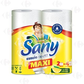 sany essuie-tout maxi citron x2pcs