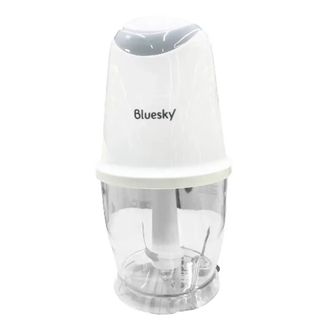 Bluesky Mini Hachoir Électrique Bluesky - 200 W Référence Du Produit : Bmc200-20 Couleur: Blanc/Gris Garantie: 1An