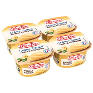 Creme Dess Vanille 100Gx4 Elvir