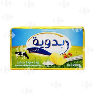 Badaouia Light Beurre Pasteurisé en Plaquette 200g