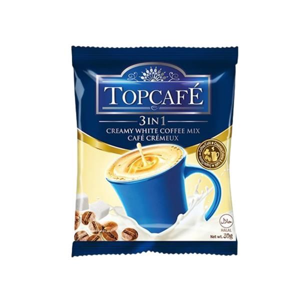 Topcafe 3In1 Creamy White Coffee Mix 10X30G