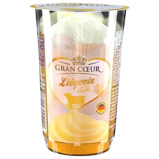 Dessert vanille Liégeois 200g - GRAN CŒUR