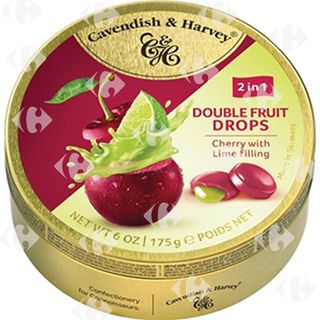 Bonbons aux Agrumes Cerise et Citron Cavendish & Harvey 175g