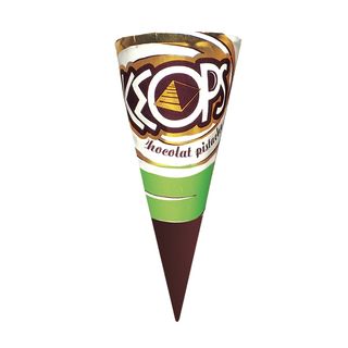 Cornet Glace Chocolat Pistache Pingouin 1 unité