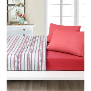 Drap housse en flanelle imprimé 90x190cm