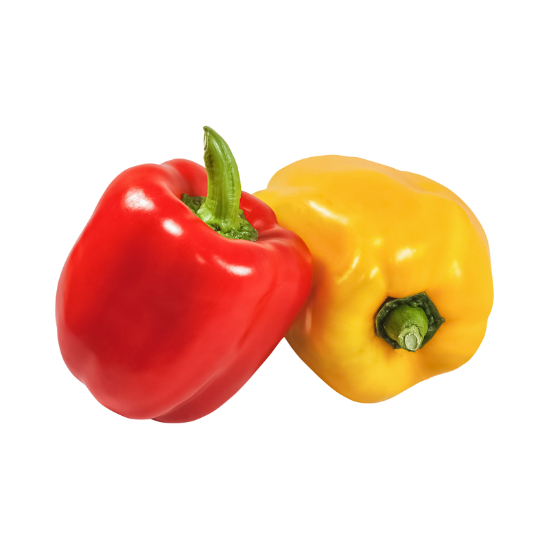 poivron jaune et rouge - 500 g