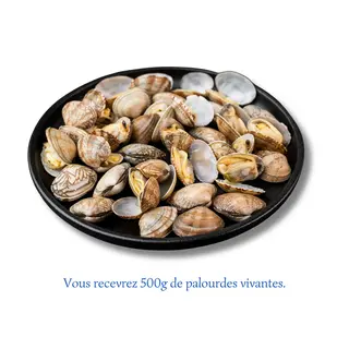 Palourdes fraîches (500g)