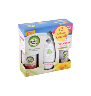 Diffuseur 2 Recharges GRATUITS GREEN WORLD  - 341