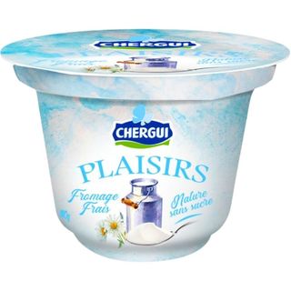 Fromage Frais Nature Sans Sucre Plaisirs Chergui 140g