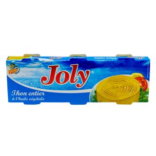Thon entier à l'huile végétale 3x 85g - JOLY