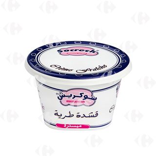 Crème Fraiche En Pot 30% MG Socrech 200G