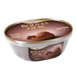Glace Chocolat Boules D'Or 1L