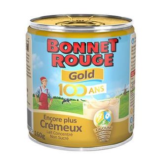 Lait Concentré Non Sucré Bonnet Rge Gold Bte 160G