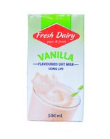 Fresh Dairy Uht Flavoured Milk 500Ml-Vanilla