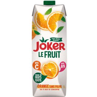 Jus Le Fruit Orange Sans Pulpe 1L Joker