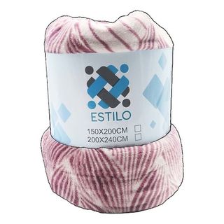 ESTILO PRINT FLEECE BLNKT 150X200CM