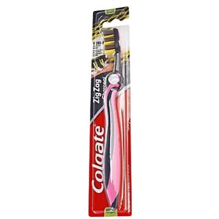 Brosse À Dents Zigzag Charcoal Medium - Colgate