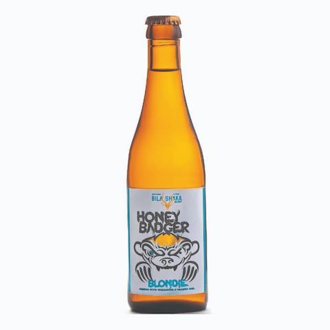 Bila Shaka Honey Badger Blonde Ale Wine 330ml