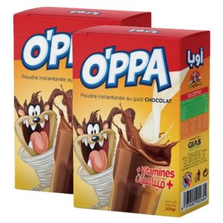 Chocolat En Poudre Instantané - Le Lot De 2 Paquets De 200G - O'Ppa