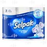Essuie-Tout Super Absorbant 3 Plis Selpak 3 unités